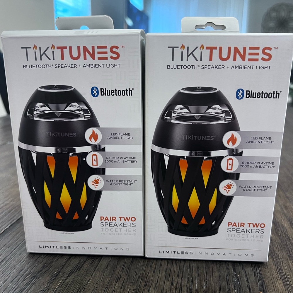 TikiTunes Bluetooth Speaker with Ambient Light